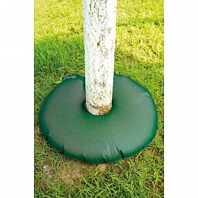 Zavlažovací kolo na strom, zelené, PVC, 75l